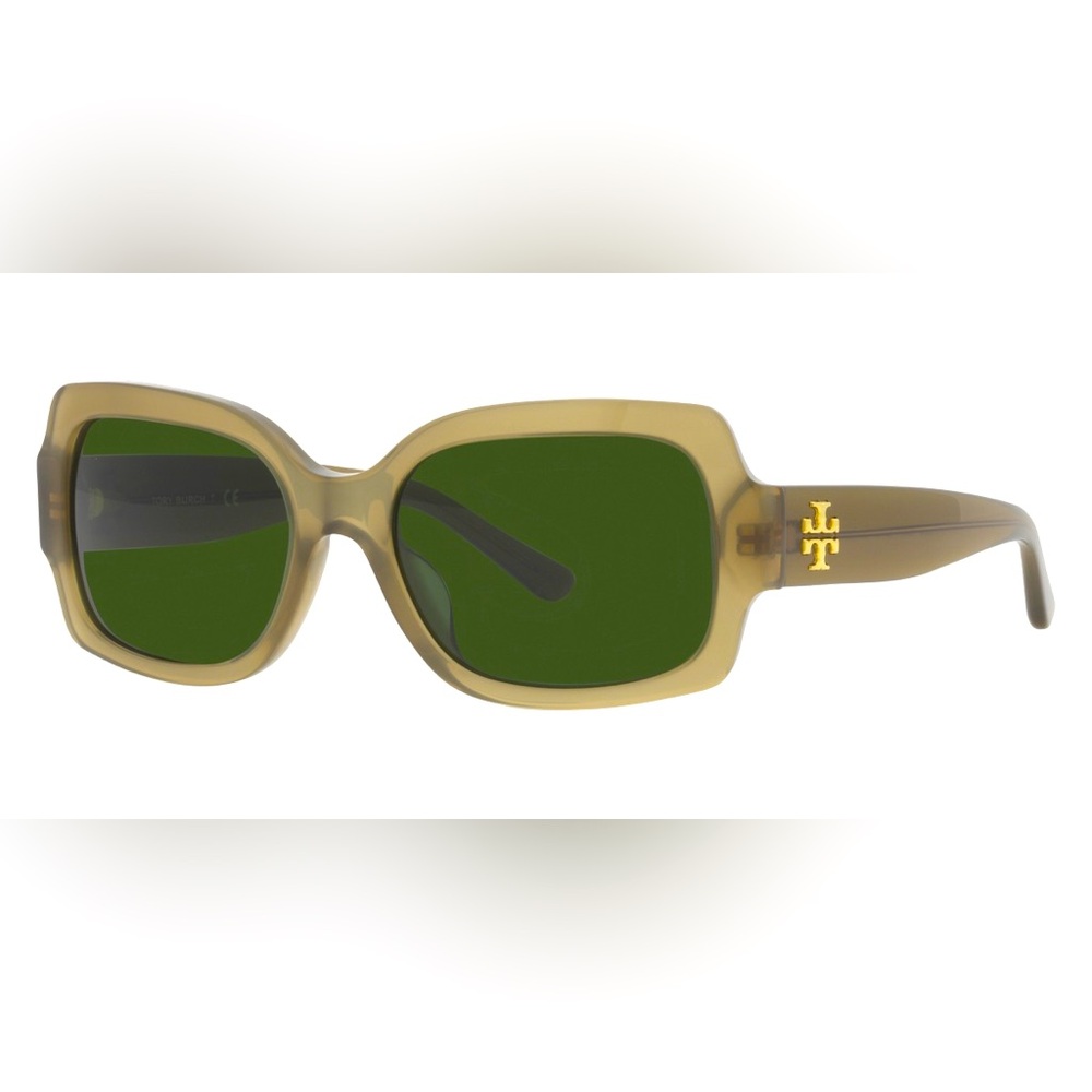 Tory Burch Milky Green Sunglasses